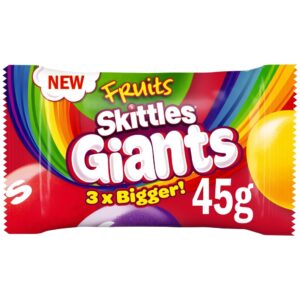 SKITTLES GIANTS FRUITS 45g