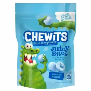 CHEWITS BLUE RASPBERRY JUICY BITES 115g
