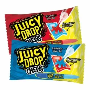 BAZOOKA JUICY DROP CHEWS CANDY 67g