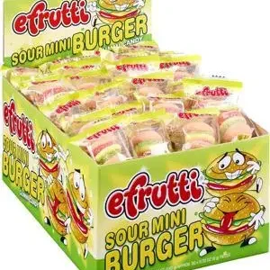 EFRUTTI GUMMI MINI SOUR BURGER 9g