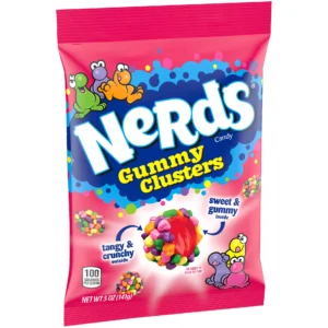 NERDS GUMMY CLUSTERS RAINBOW PEG BAG 141g