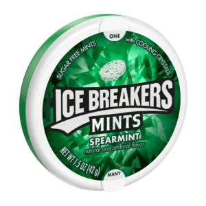 ICE BREAKERS SPEARMINT SUGAR FREE MINTS 42g