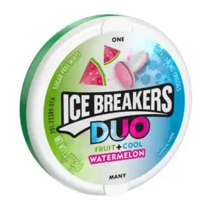 ICE BREAKERS DUO WATERMELON SUGAR FREE MINTS 36g