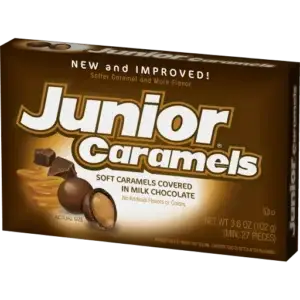 JUNIOR CARAMELS THEATER BOX 102g