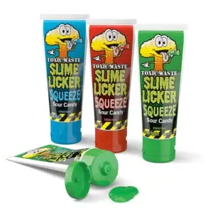 TOXIC WASTE SLIME LICKER SOUR SQUEEZE CANDY 70g