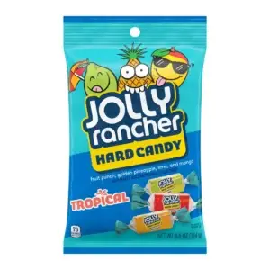 JOLLY RANCHER HARD CANDY TROPICAL PEG BAG 184g