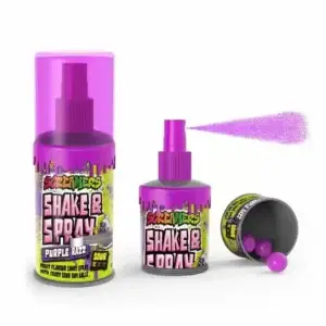 ZED CANDY SCREAMERS PURPLE RAZZ SHAKE & SPRAY 60ml