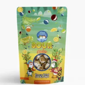 FREEZE-DRIED CANDY SOUR COLA KASTANJER 75g
