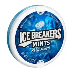 ICE BREAKERS COOL MINT SUGAR FREE MINTS 43g