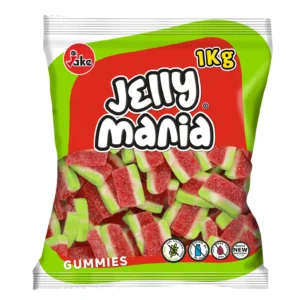 JAKE JELLY MANIA SOUR WATERMELON SLICES 1kg