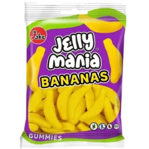 JAKE JELLY MANIA SUGARED BANANAS 100g