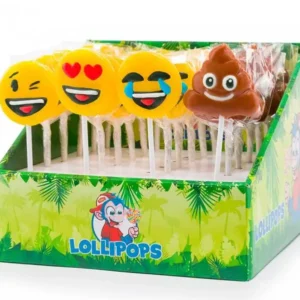 LOLLIPOPS MINI EMOTICON POPS 17g