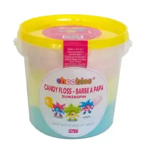 CHEEBIES SUKKERSPINN 50g (900stk) - best før 30.04.2026