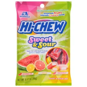 HI-CHEW BAG SWEET & SOUR MIX PEG BAG 90g