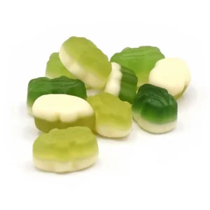 CRAZY CANDY FACTORY SWEETSHOP MINI FROGS TUB 1kg