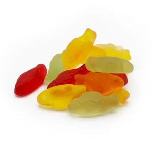 CRAZY CANDY FACTORY SWEETSHOP GUMMY FISH TUB 1,02kg