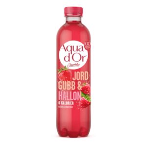 AQUADOR SPARKLES JORDGUBB & HALLON ZERO CALORIE 500ml