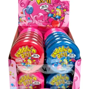 FUNNY CANDY BUBBLE'N ROLL 58g