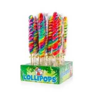 LOLLIPOPS TWIST POP RAINBOW SMALL 40g