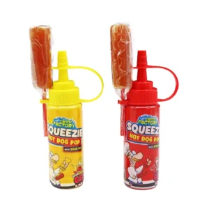 CCF SQUEEZIE HOT DOG POP 80g