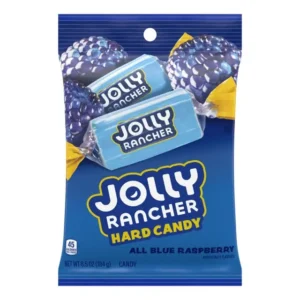 JOLLY RANCHER HARD CANDY BLUE RASPBERRY PEG BAG 184g