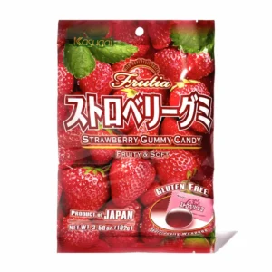 FRUTIA GUMMY CANDY STRAWBERRY 102g