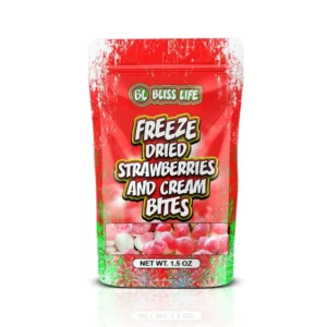 BLISS LIFE FREEZE DRIED STRAWBERRIES & CREAM 43g