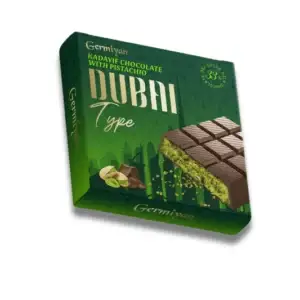 GERMIYAN DUBAI CHOCOLATE 100g - best før 24.12.2025