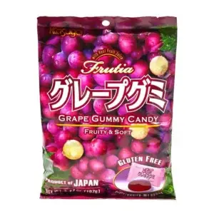FRUTIA GUMMY CANDY GRAPE 102g