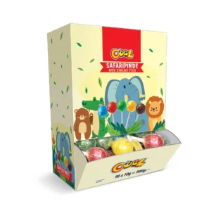 COOL SAFARIPINDE LOLLIPOP MED SYRLIGT FYLD 10g