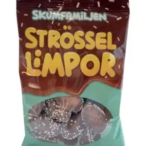 SKUMFAMILJEN STRÖSSELLIMPOR 70g