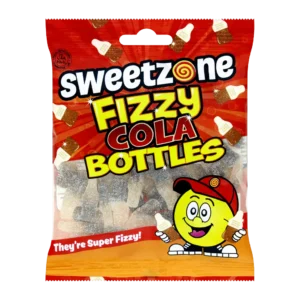 SWEETZONE FIZZY COLA BOTTLES BAG 90g