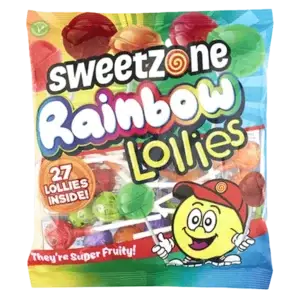 SWEETZONE RAINBOW LOLLIES BAG 182g