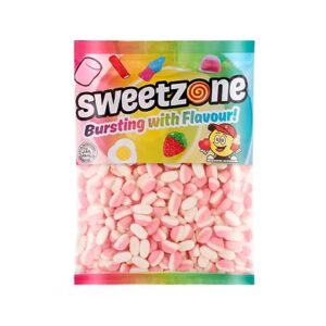 SWEETZONE STRAWBERRY PUFFS (løsvekt) 1kg
