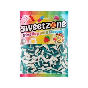 SWEETZONE MINI BLUE DOLPHINS (løsvekt) 1kg