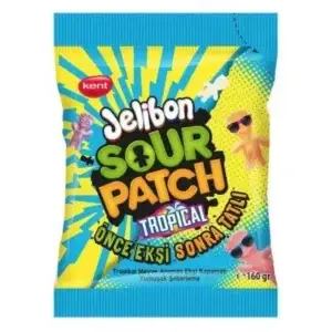 SOUR PATCH JELIBON TROPICAL PEG BAG 80g