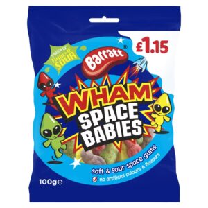 BARRATT WHAM SPACE BABIES 100g