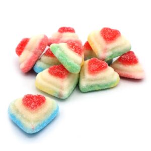 KINGSWAY 3D SUGARED HEARTS BAG 3kg