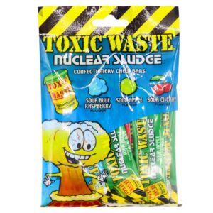 TOXIC WASTE NUCLEAR SLUDGE MINI CHEW BARS BAG 80g