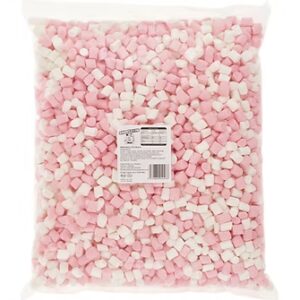 SWEETZONE MINI MALLOWS PINK & WHITE (løsvekt) 1kg