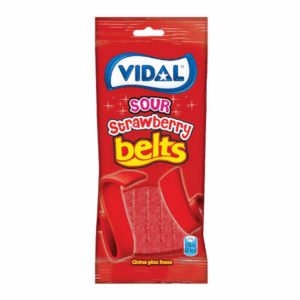 VIDAL SOUR  STRAWBERRY BELTS 90g