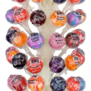 GOURMET LOLLIPOPS 31g - MAGNET DISPLAY 144 STK