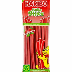 HARIBO BALLA STIXX ERDBEERE VEGGIE 200g