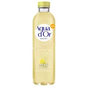 AQUADOR SPARKL.FLÄDER/CITRON 500ml - best før 21.11.2025