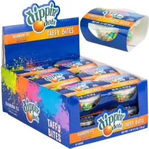 DIPPIN' DOTS TAFFY BITES CUP 60g