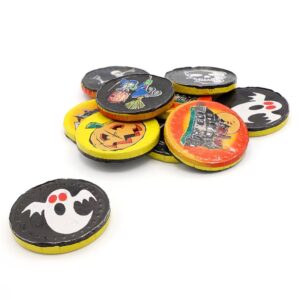 HALLOWEEN MILK CHOCOLATE COINS  135stk (1kg)
