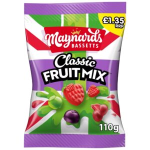 MAYNARDS BASSETTS CLASSIC FRUIT MIX JELLY 110g