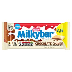 MILKYBAR CHOCOLATE CRUMBLE CHOCOLATE BAR 84g