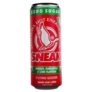 SNEAK X FLYING GOOSE SRIRACHA MANGO PINEAPPLE LIME ENERGY DRINK 330ml
