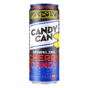 CANDY CAN PAC-MAN SPARKLING CHERRY CANDY DRINK CAN 300ml
